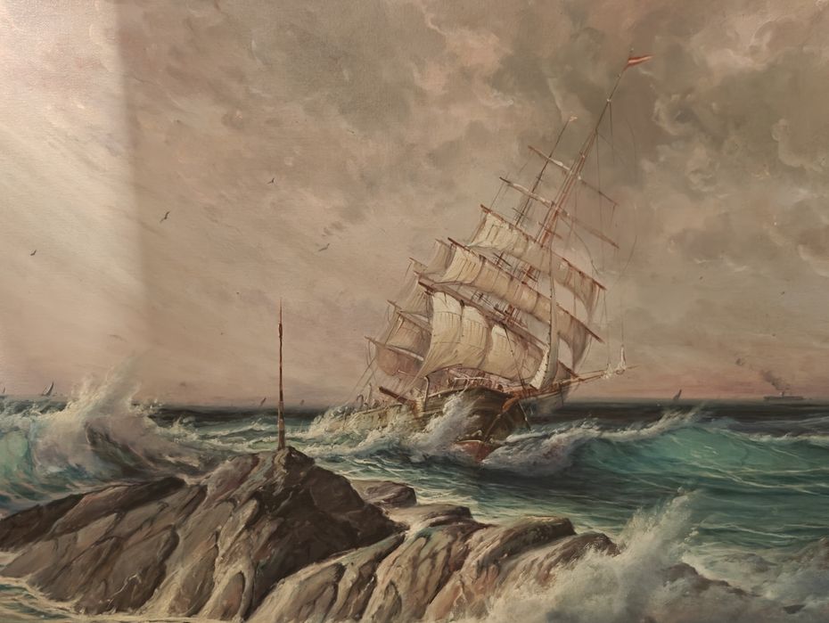 Quadro Fransisco Sachs Maritimo