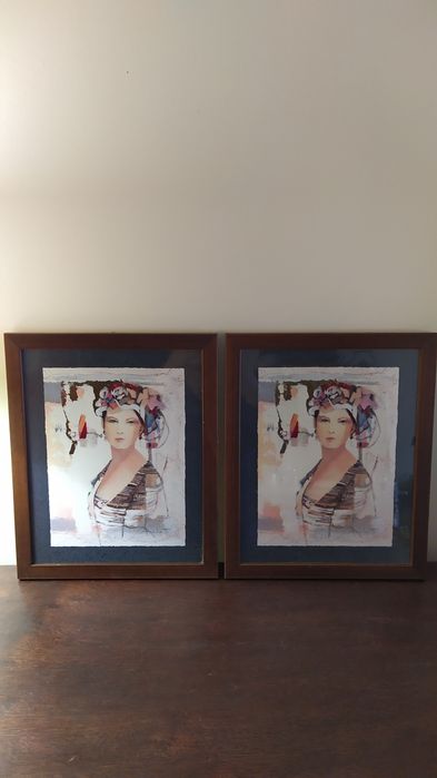 2 Quadros "Damas"