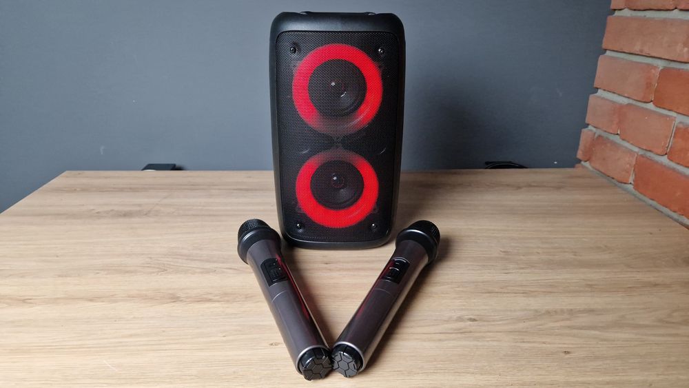 Zestaw do karaoke głośnik Bluetooth Mikrofony do karaoke