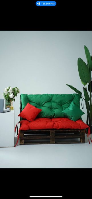 Садові подушки , матрац для вуличних меблів ,подушка на гойдалку