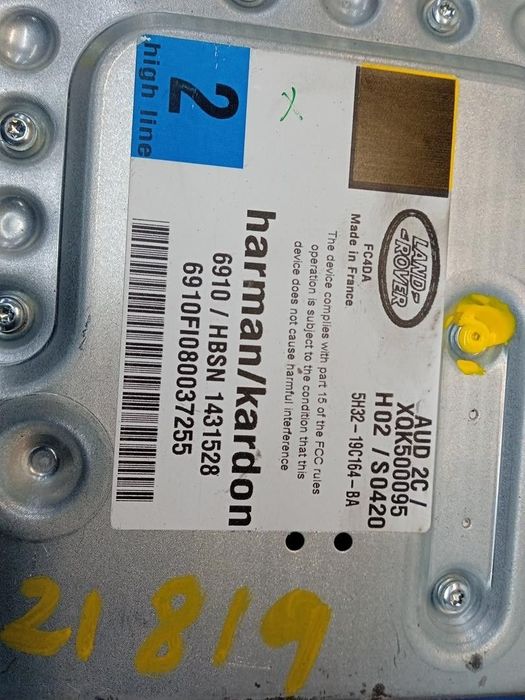 MODULO ELECTRONICO LAND ROVER DISCOVERY IV 2020 -XQK500095