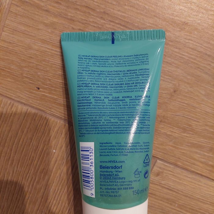 Nivea peeling oczyszczający
