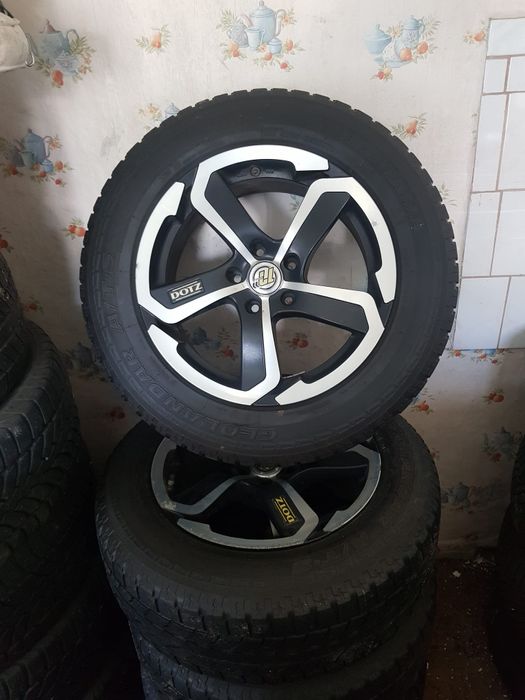 Alufelgi 5x114,3 R 17 + opony Yokohama 225/65