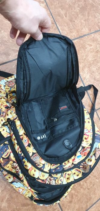 Plecak do szkoły, używany, Emotki, emoji