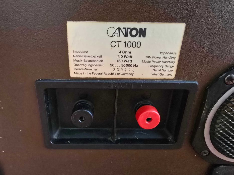 mega bas canton ct1000 mk2