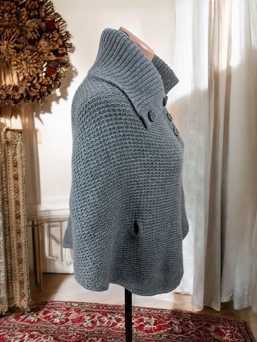 Weekend Max Mara roz. S damskie wełniana peleryna ponczo