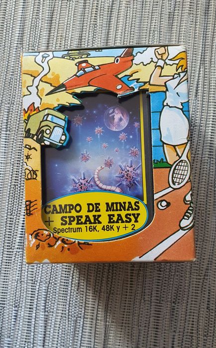 Caixa rara com Jogos ZX Spectrum