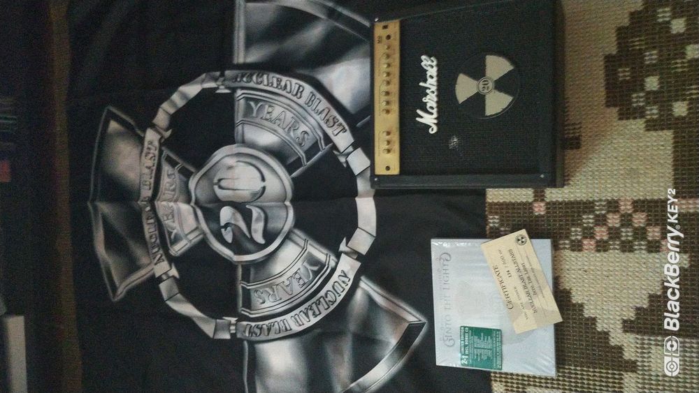 Caixa aniversário Nuclear Blast Heavy metal