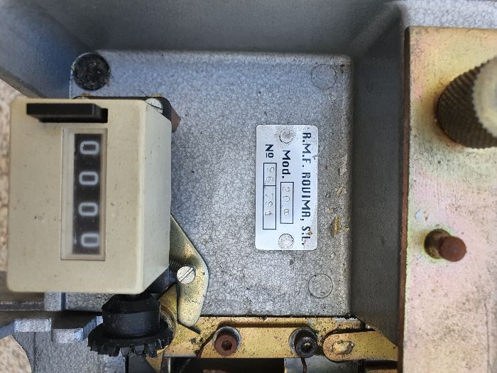 Contador manual de moedas