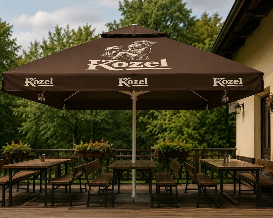Parasol ogrodowy 5m
