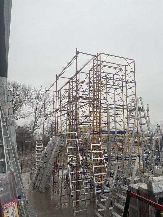 Будівельні Вишки Тури Риштування Підмостя Ліса