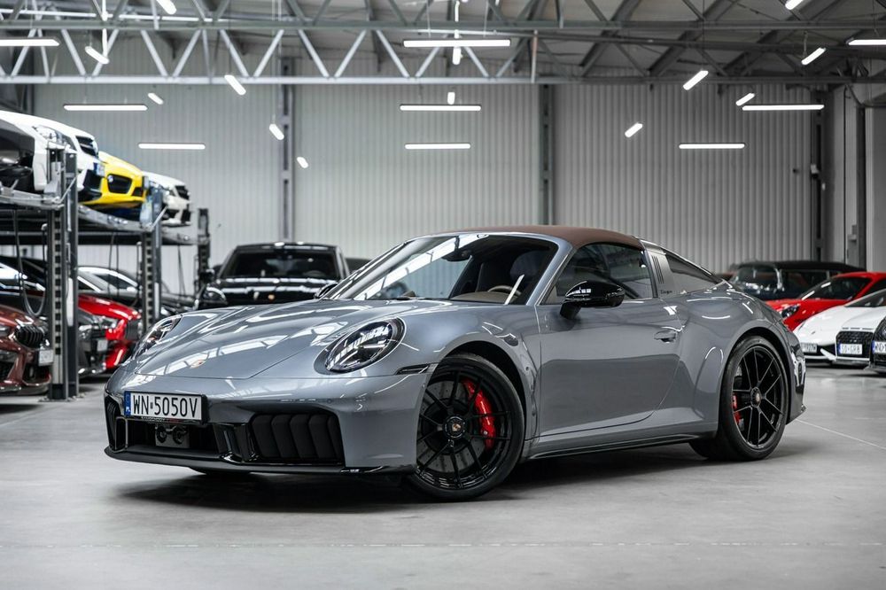 Porsche 911 Targa 4 GTS. Lift osi, Noktowizor, Inno Drive. Gwarancja 04.2028.