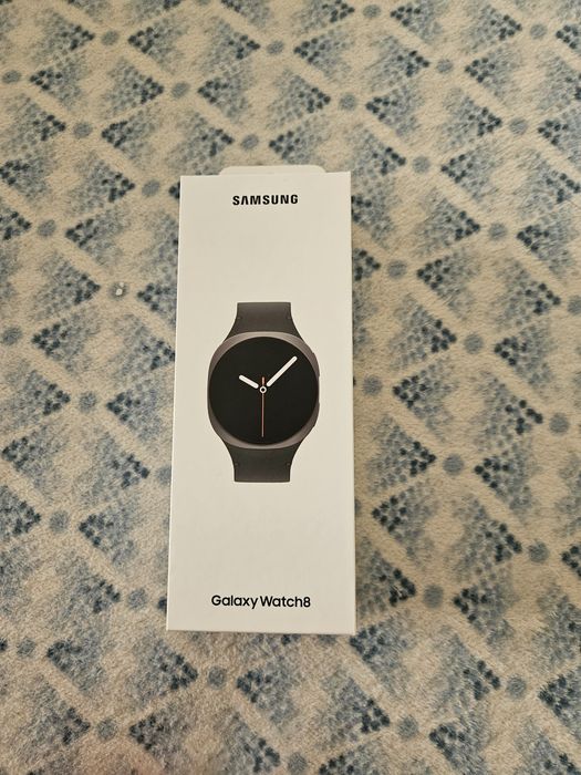 Samsung Galaxy Watch 8 (44mm) Preto – NOVO / LACRADO NA CAIXA