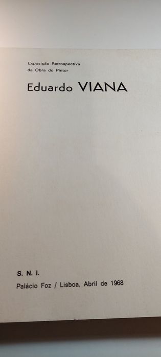 Eduardo Viana, Exposição Retrospectiva da Obra do Pintor (1968)