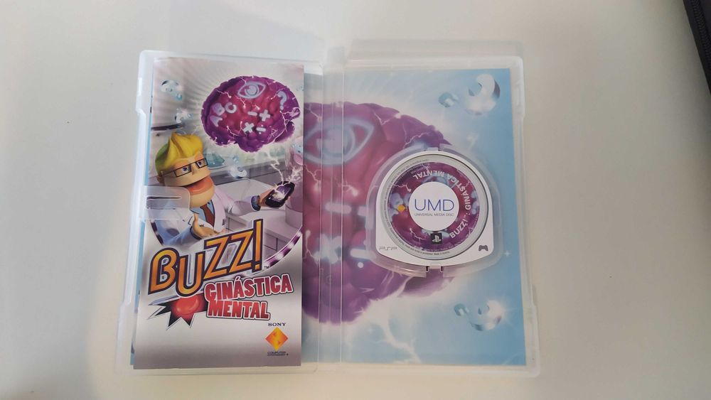 Jogo PSP - Buzz Ginástica Mental