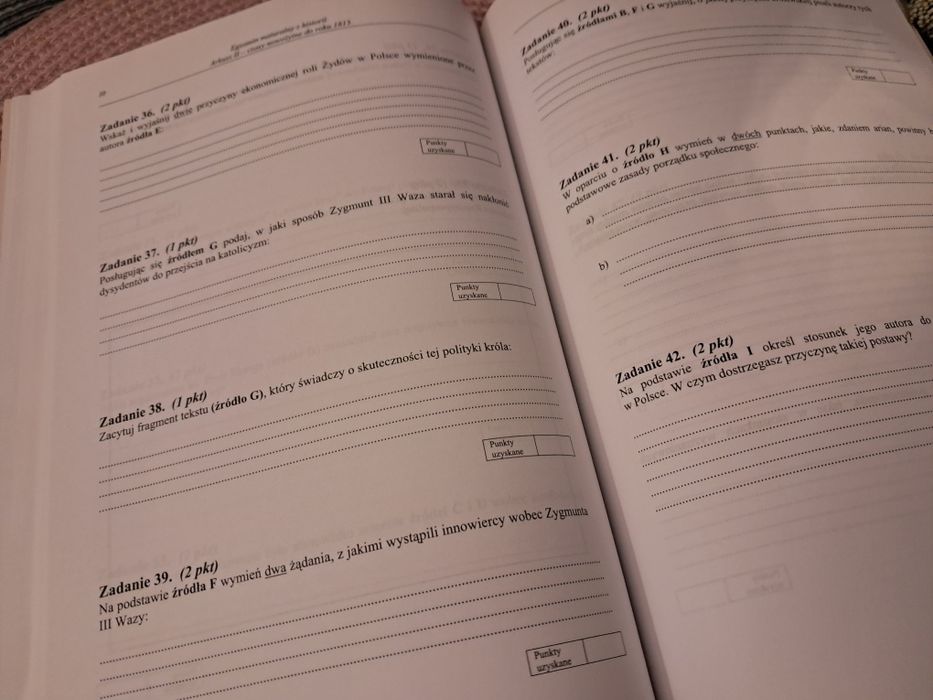 Matura Historia liceum