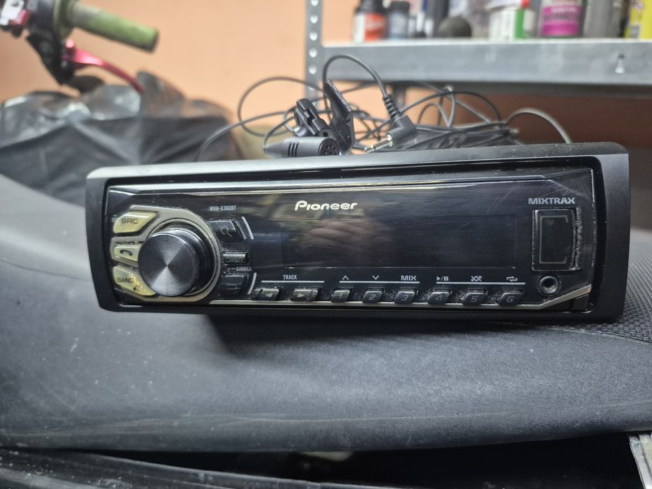Radio Pioneer bluetooth mvh-x360bt głośnomówiący
