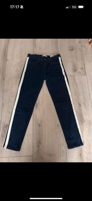 Jeansy tommy hilfiger slim leg rozmiar s