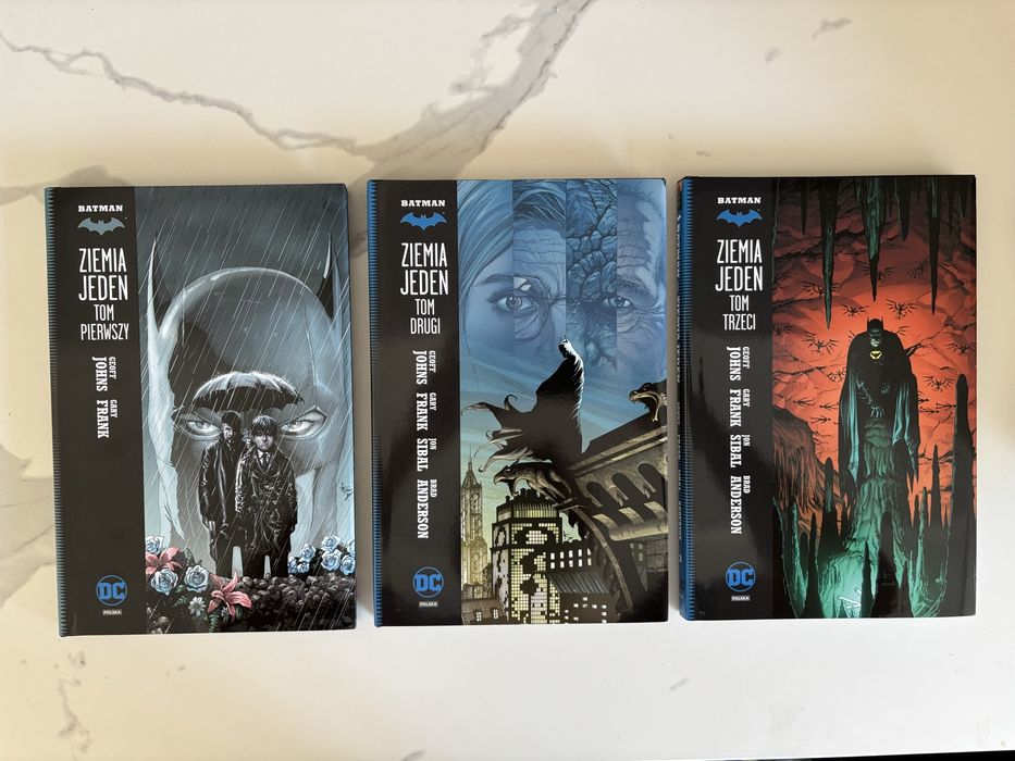 Batman Ziemia Jeden - komplet 3 tomów