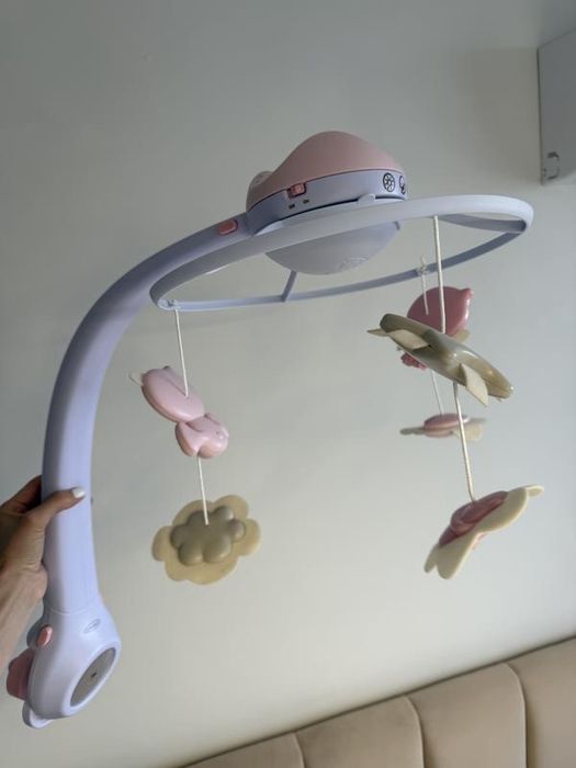 Дитячий музичний мобіль з підсвіткою Infantino, мобиль на кроватку