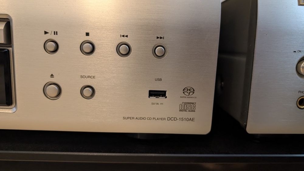Odtwarzacz CD SACD Denon DCD 1510 AE, idealny