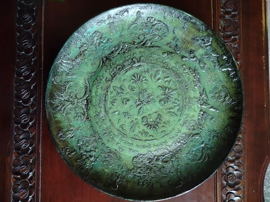 Patera , talerz ozdobny ręcznie wykonany 32 cm