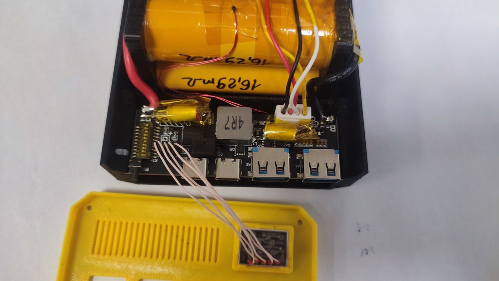 Потужний повербанк для ноутбука 100W (5S2P 21700 10х5000mA/h)