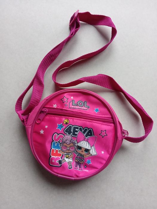 Torebka LOL Suprise okrągła z paskiem