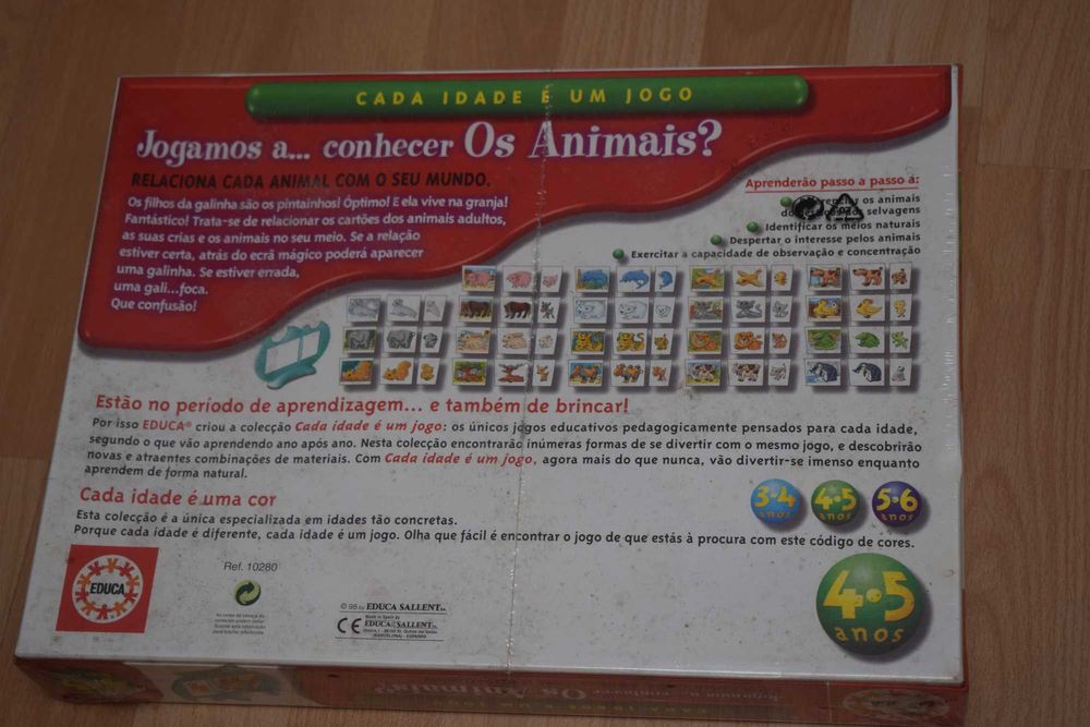 Jogo 'Jogamos a... conhecer os animais?'