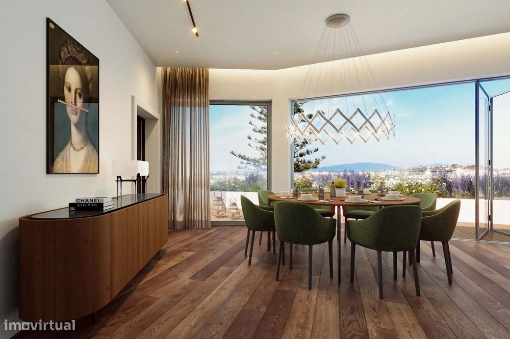 Jóia No Centro De Lagos: Elegante Apartamento T2 Com Comodidades Moder