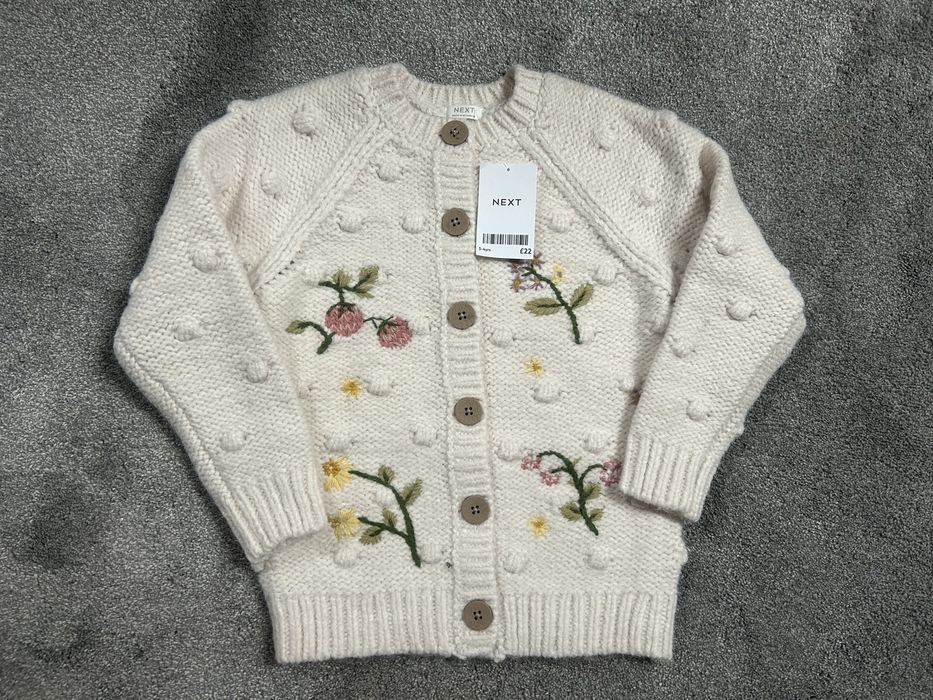 Ciepły sweterek dziewczęcy NEXT