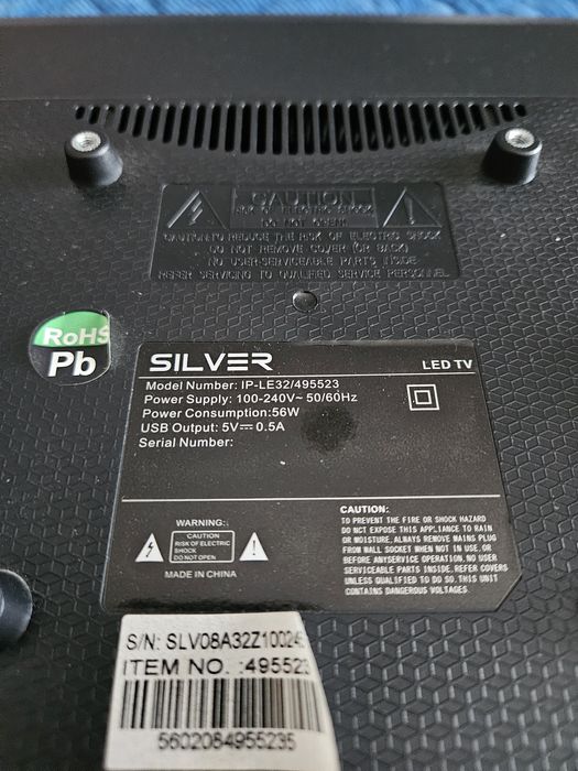 TV LED Silver para peçaa