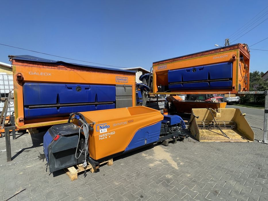 Solarka Piaskarka Schmidt Stratos Taśma silnik Kohler 1.1m3 epoke mała