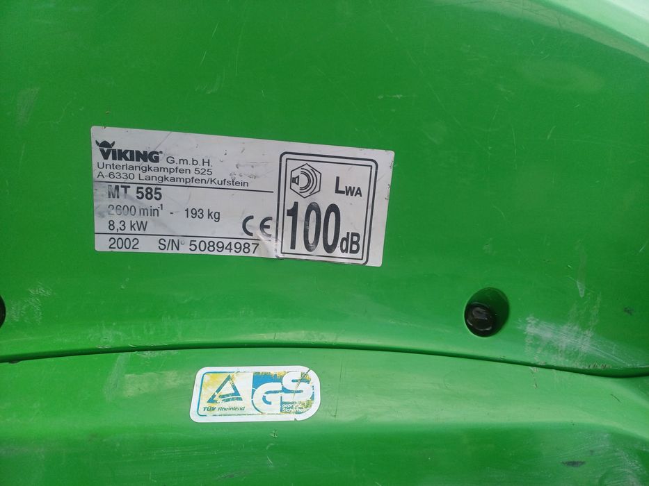 Traktorek kosiarka Viking 13,5KM Briggs Hydro Kosz nie husqvarna john deere castelgarden