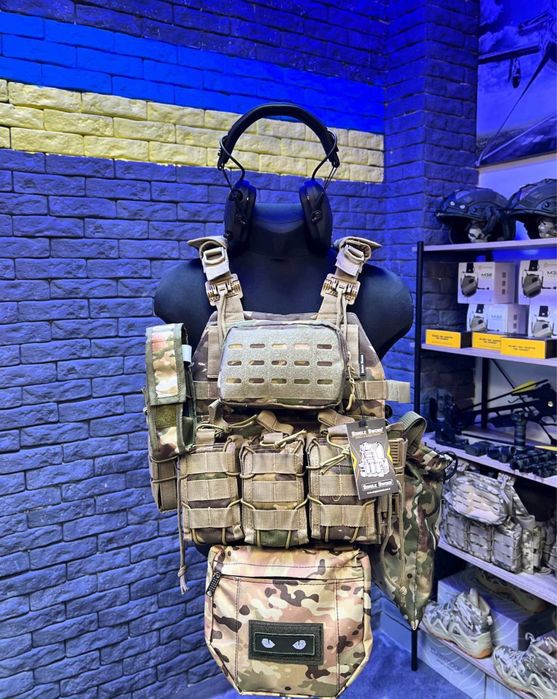 Плитоноска мультикам оригинал Singl Sword, бронижелет, плитоноска, розгрузка