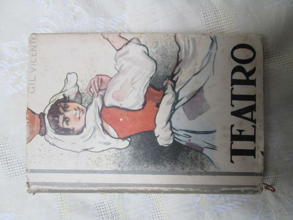 Teatro de Gil Vicente, vol. organizado por José Tavares - com 8 peças