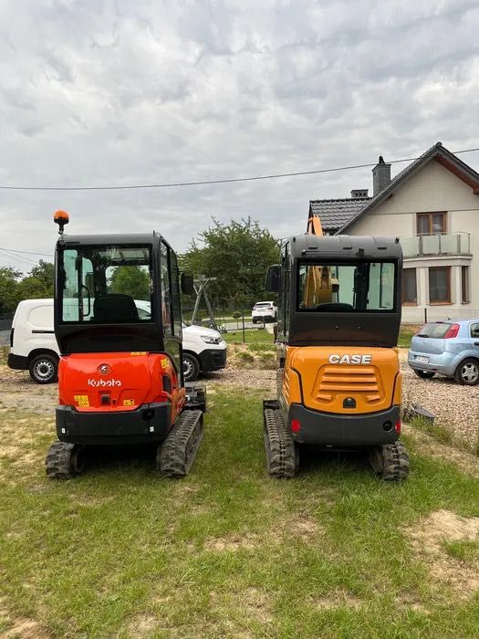 Wynajem minikoparki minikoparek minikoparka koparka  Bez operatora