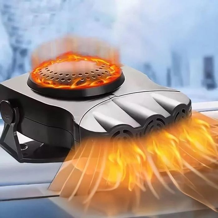 Тепловентилятор автомобільний Car Fan CF-612, дуйка для авто, Універса