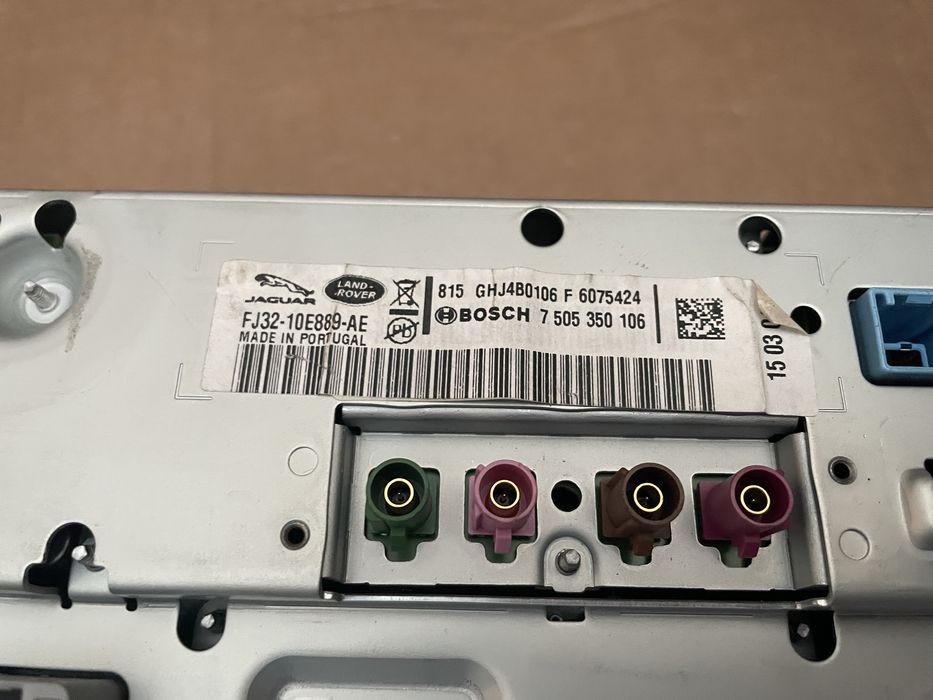 Range rover Land rover Evoque radio gps ecra display