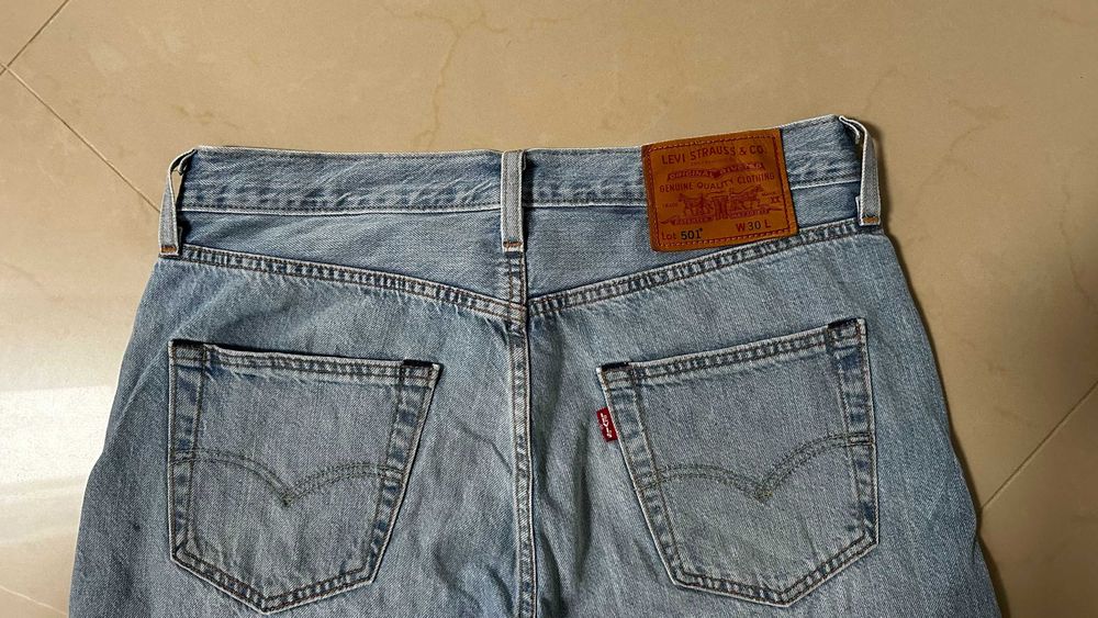 Levis 501 W30 Szorty Krótkie Spodenki Piękne