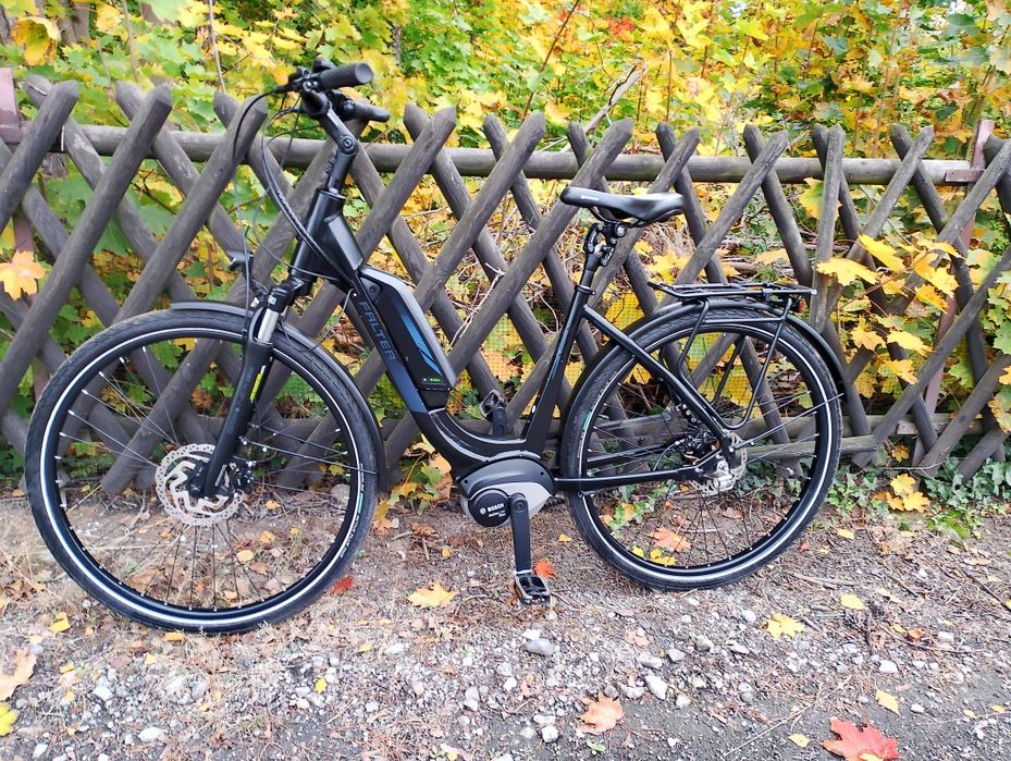 Rower elektryczny falter Bosch active line plus na pasek