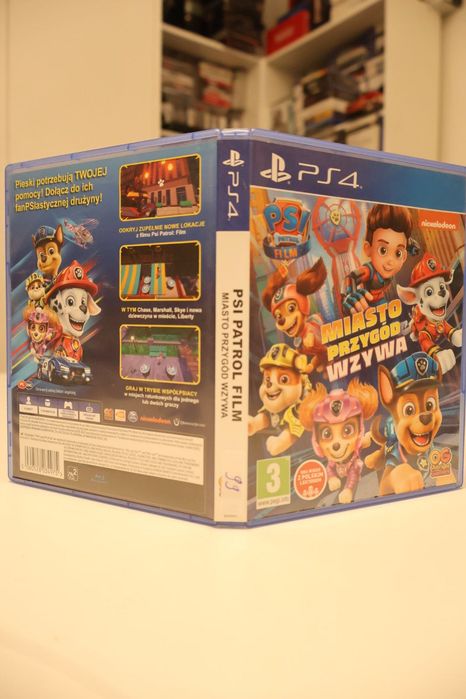Psi Patrol Miasto Przygód Wzywa, PlayStation 4, Polska wersja