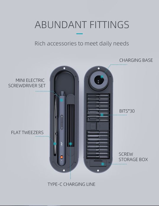 Аккумуляторная отвертка Xiaomi JimiHome JM-G3102