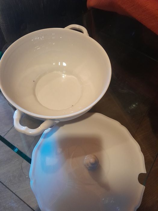 Porcelana biała waza