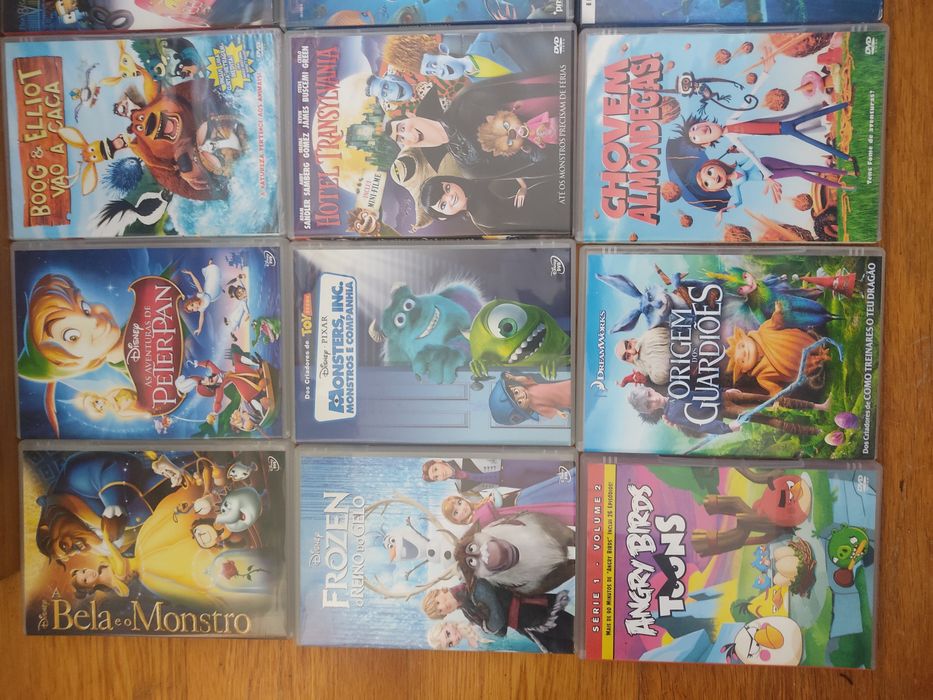 DVDs Disney originais e outros