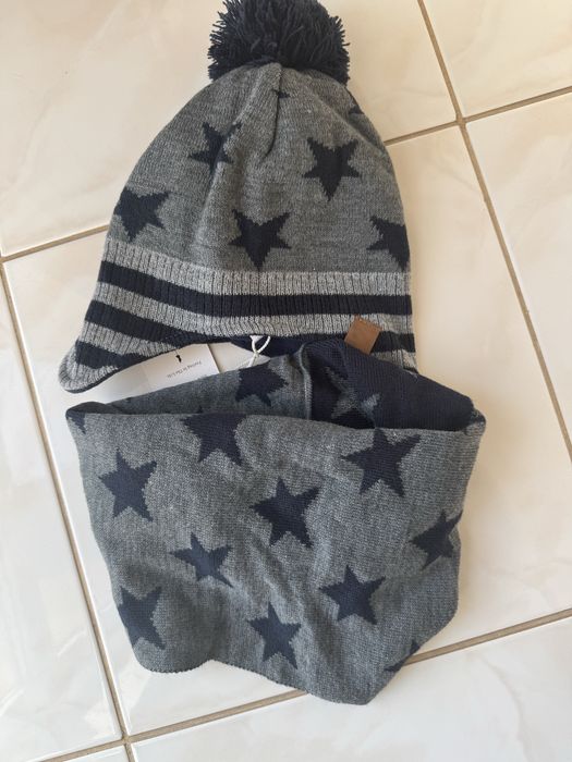 Шапка і шарі-снуді для хлопчика. Демісезонний