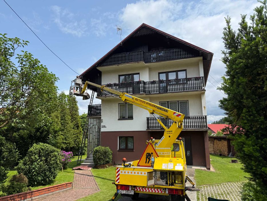 Malowanie dachów, czyszczenie dachówki, malowanie dachów z blachy