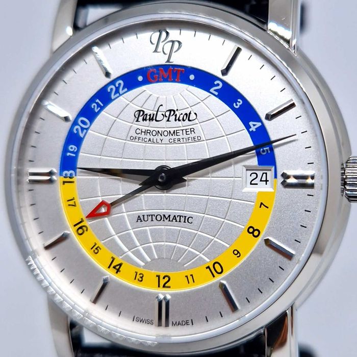 Promocja Paul Picot Firshire GMT P3755.SG.GMT.1131.7601