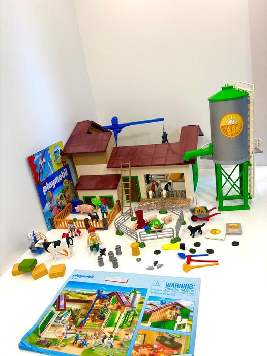 Zestaw playmobil country 70132 gospodarstwo rolne farma ze zwierzętami