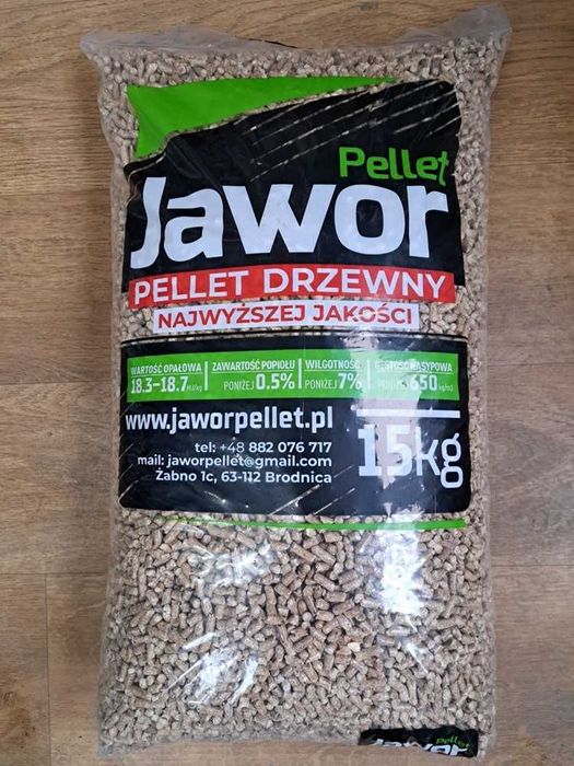 pellet iglasty Mosina Jawor cała paleta